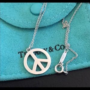 Tiffany Peace Necklace